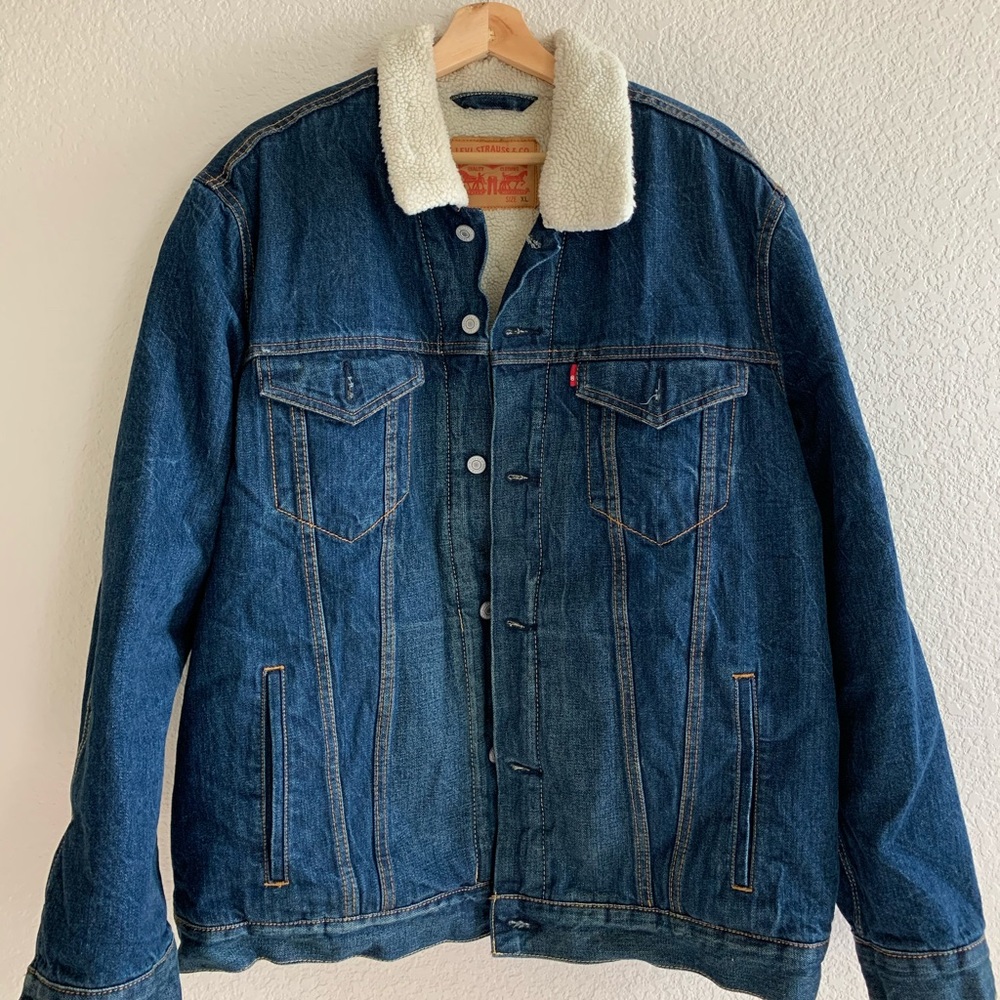 Levi’s Sherpa Denim Jacket